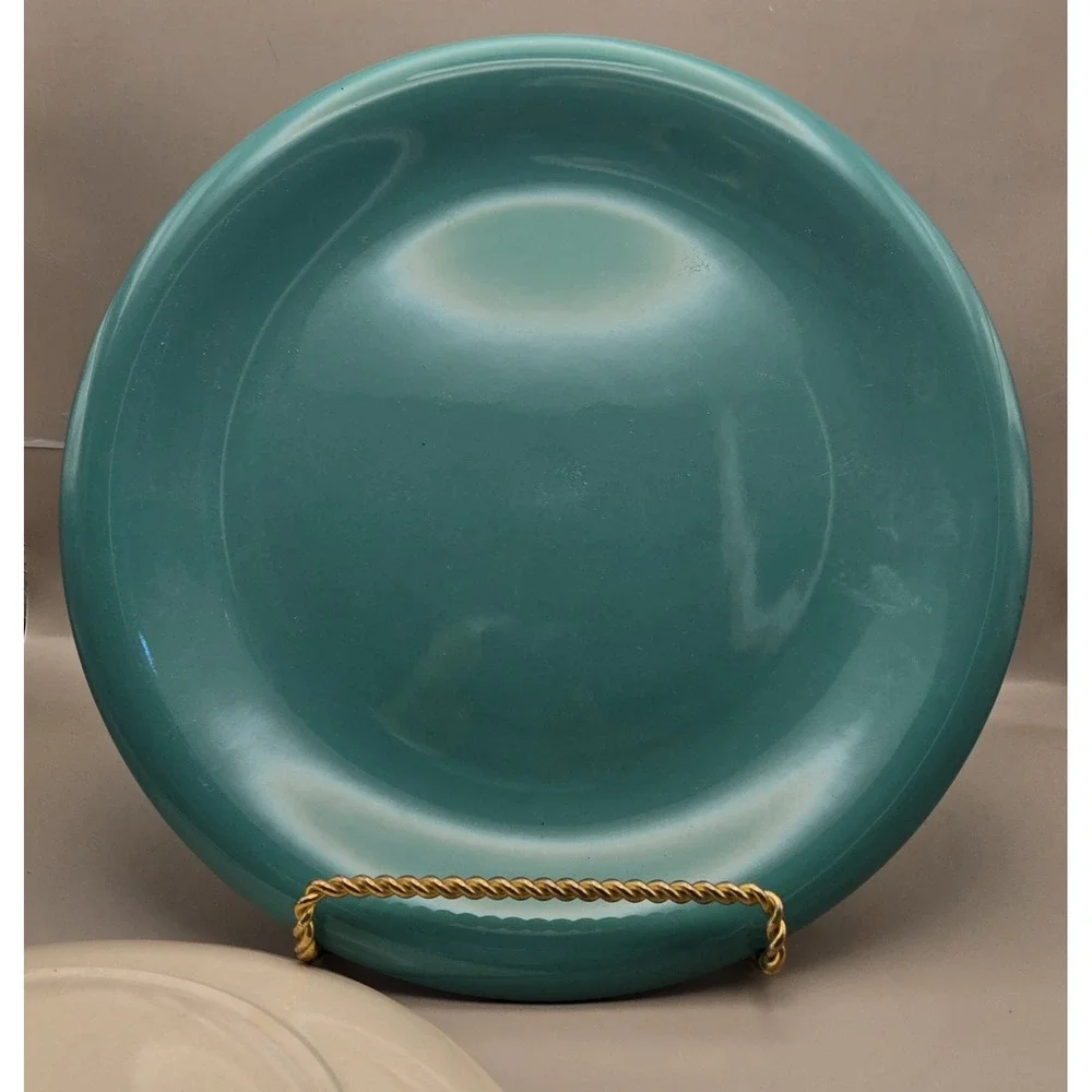 Vintage Turquoise Platter 12